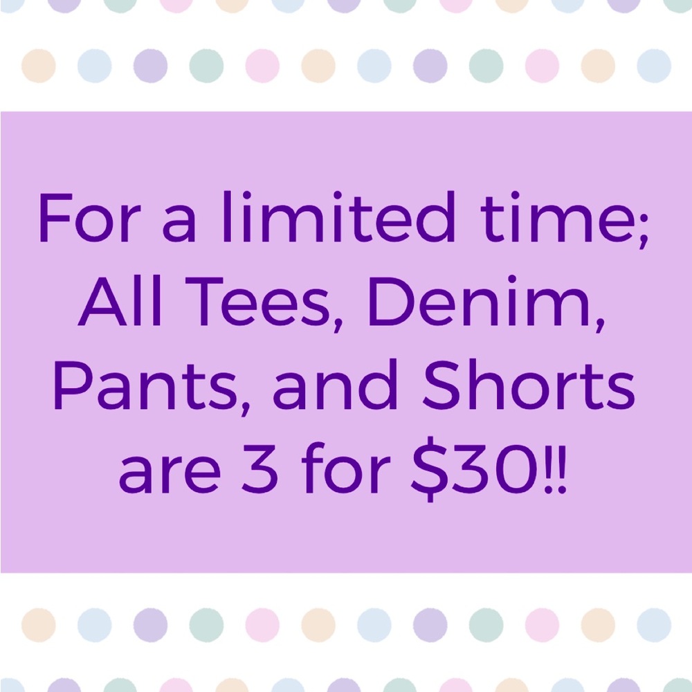 ⭐️ Applies to PJ’s too!! See below 👇🏻 for details ⭐️